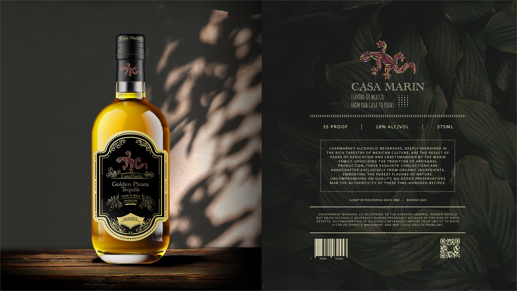 Golden Pinata Tequila