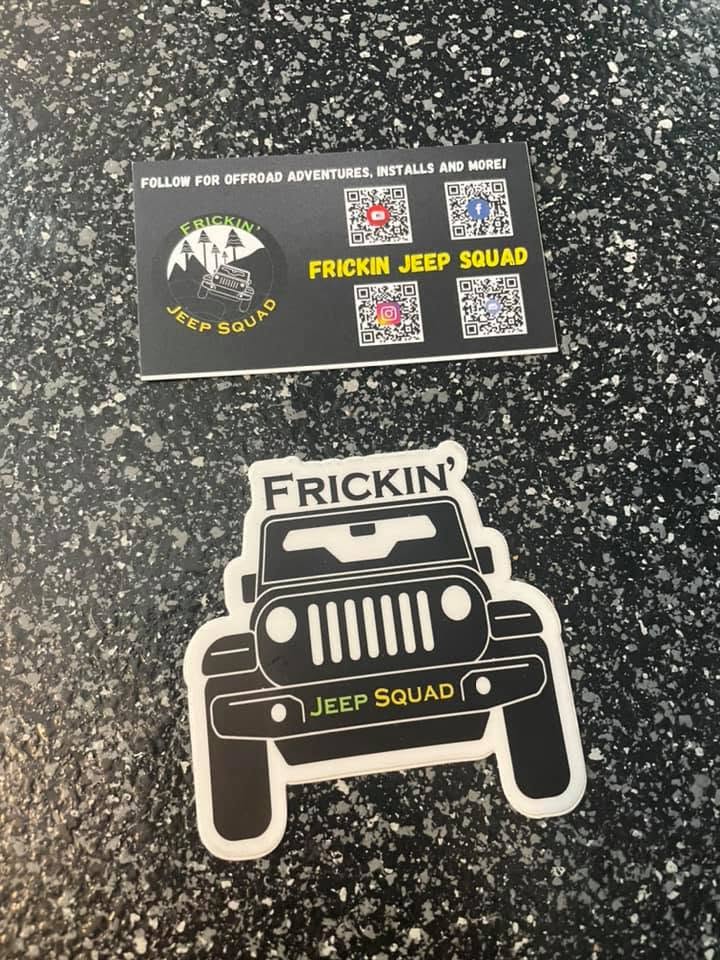 Printed sticker cards