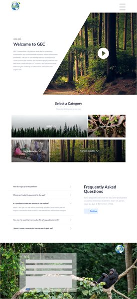 GEC Communities II website